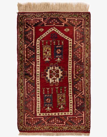 2' 8 x 4' 7 Hand Knotted Anatolian Wool Rug