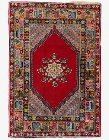6' 6 x 9' 7 Hand Knotted Anatolian Wool Rug