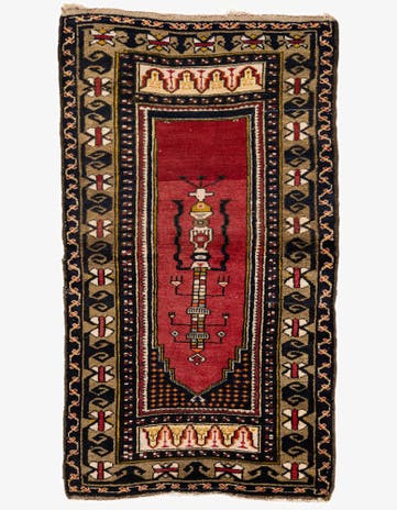 3' x 5' 2 Hand Knotted Anatolian Wool Rug