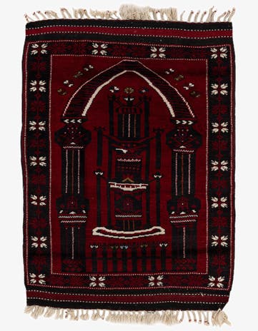 3' 1 x 4' 2 Hand Knotted Anatolian Wool Rug