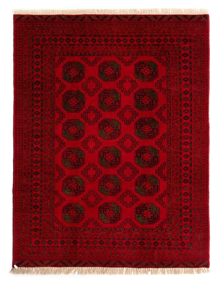 Detail image of 6' 6 x 9' 9 Andkoi Wool Rug