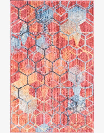 Red Andromeda Rug