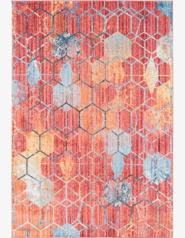 Red Andromeda Rug