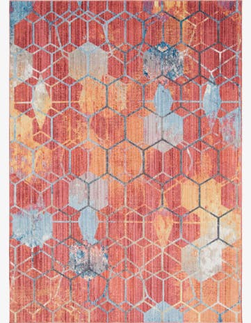 Red Andromeda Rug