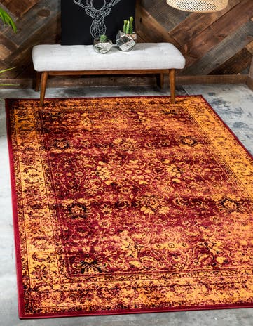 Red Ankara Rug