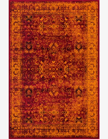 Red Ankara Rug