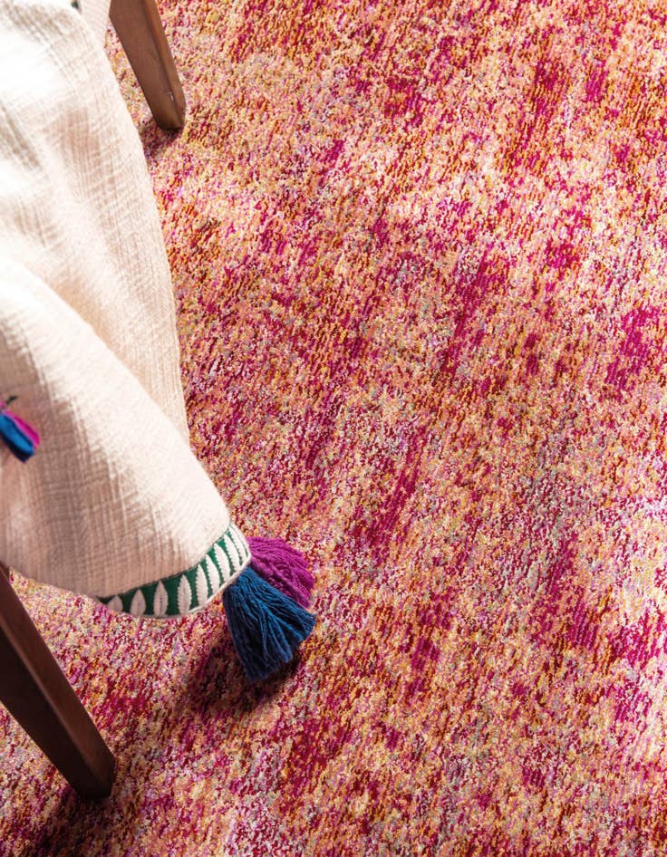 Detail image of 5' x 8' Aqua Rug