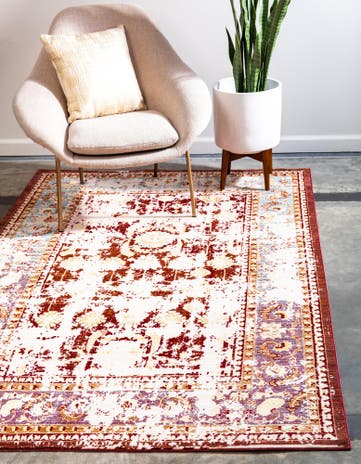 7' x 9' 10 Aqua Rug