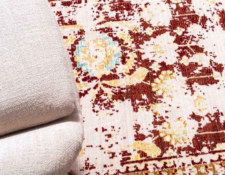 Detail image of 6' x 9' Aqua Rug