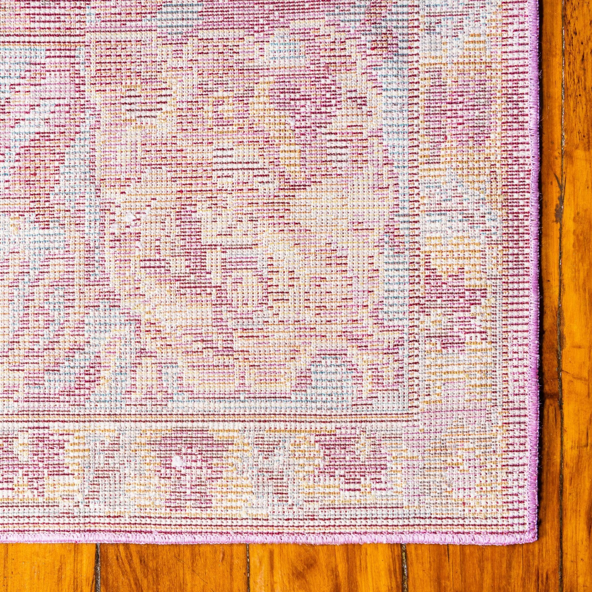 4' x 6' Aqua Rug
