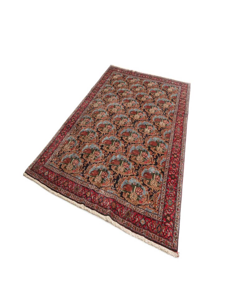 Detail image of 8' x 11' 3 Ardabil Wool Rug