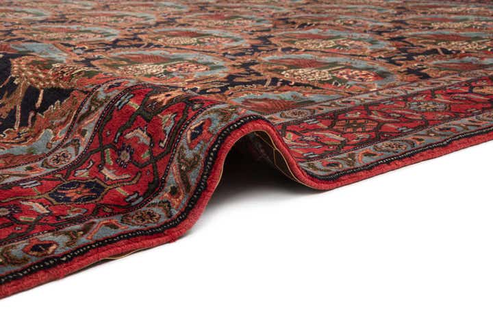 8' x 11' 3 Ardabil Wool Rug