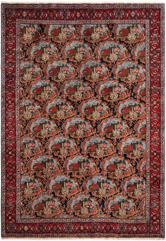 Detail image of 8' x 11' 3 Ardabil Wool Rug