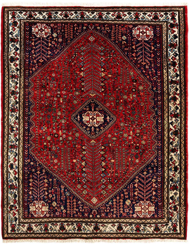 Detail image of 5' 10 x 8' 5 Ardabil Wool Rug