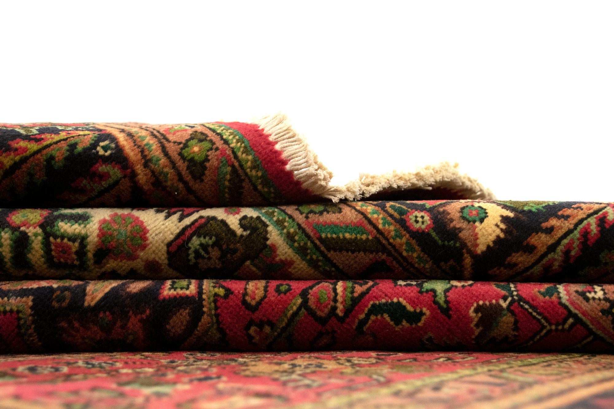 6' 9 x 9' 6 Hand Knotted Ardakan Persian Wool Rug