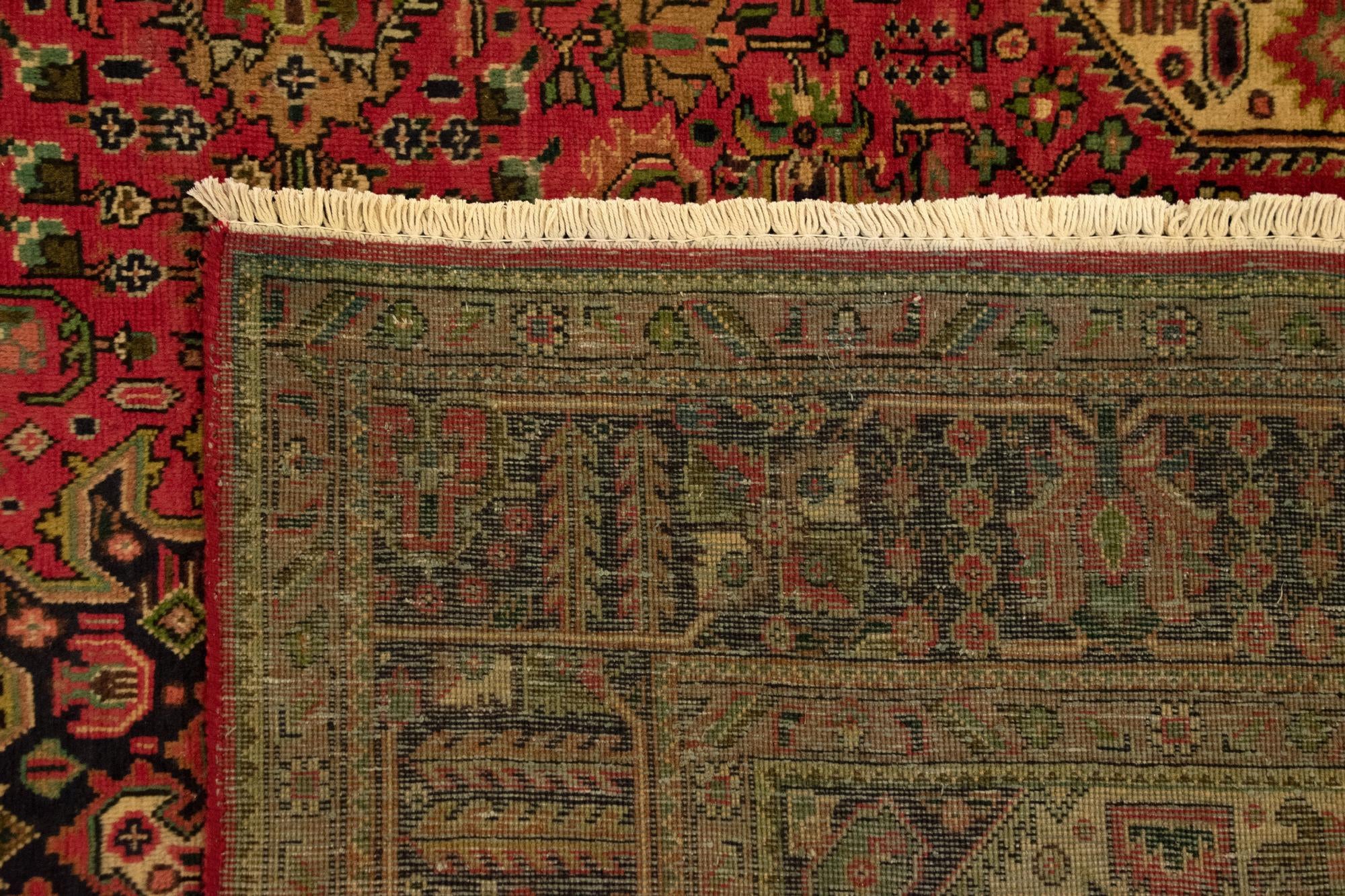 6' 9 x 9' 6 Hand Knotted Ardakan Persian Wool Rug