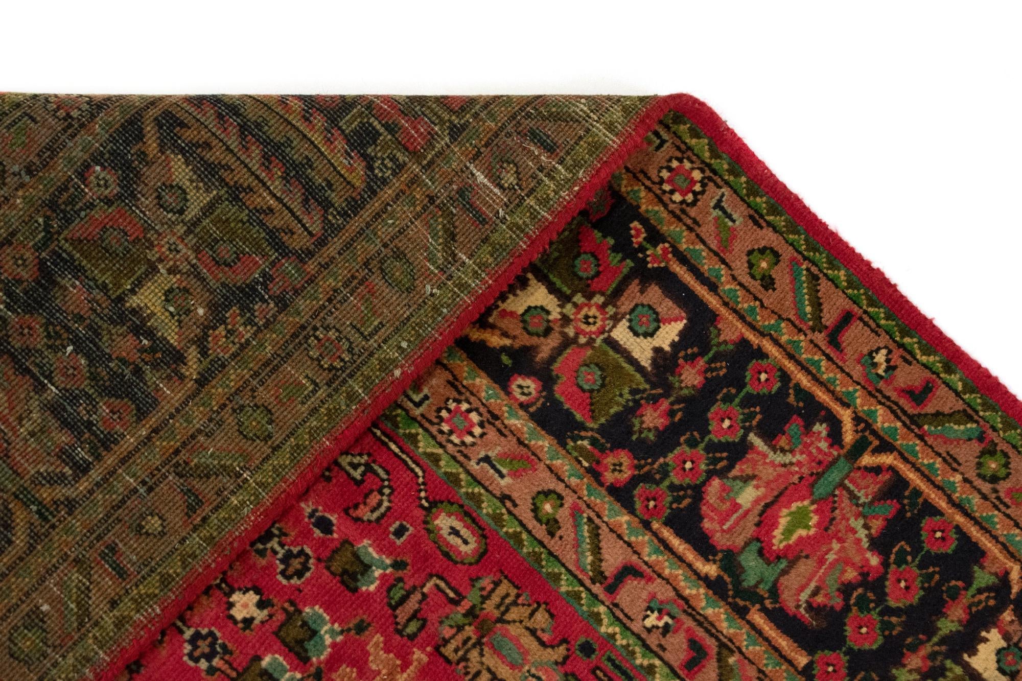 6' 9 x 9' 6 Hand Knotted Ardakan Persian Wool Rug