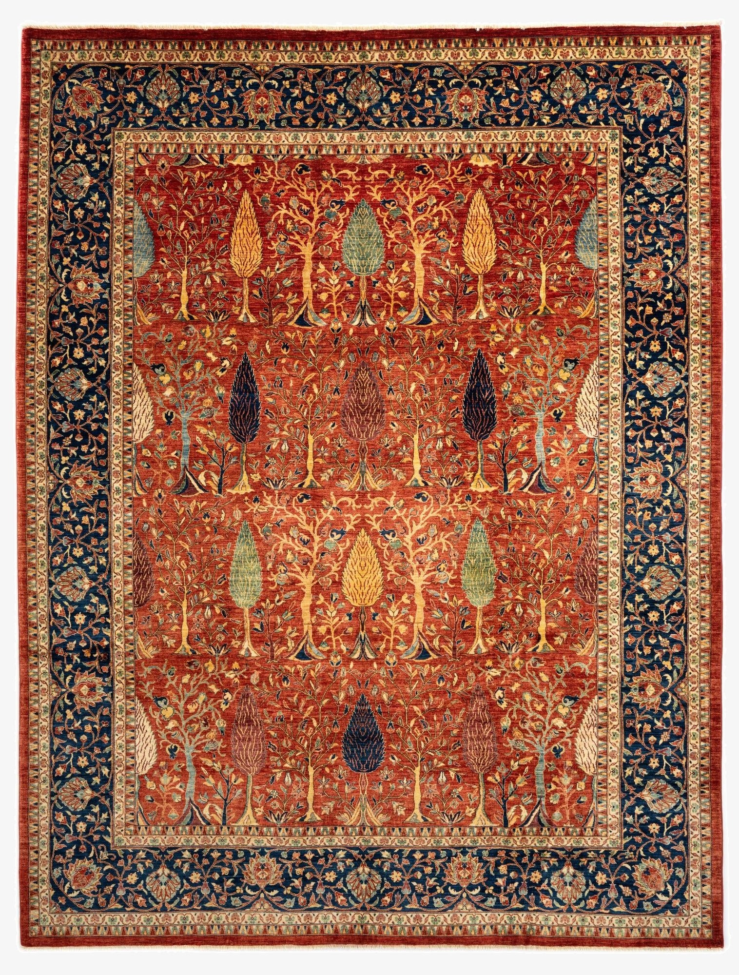 8' 11 x 11' 9 Ariana Fine Wool Rug