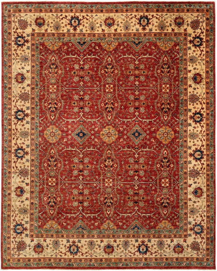 Detail image of 8' 1 x 10' Ariana Wool Rug