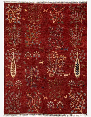4' 11 x 6' 7 Ariana Wool Rug