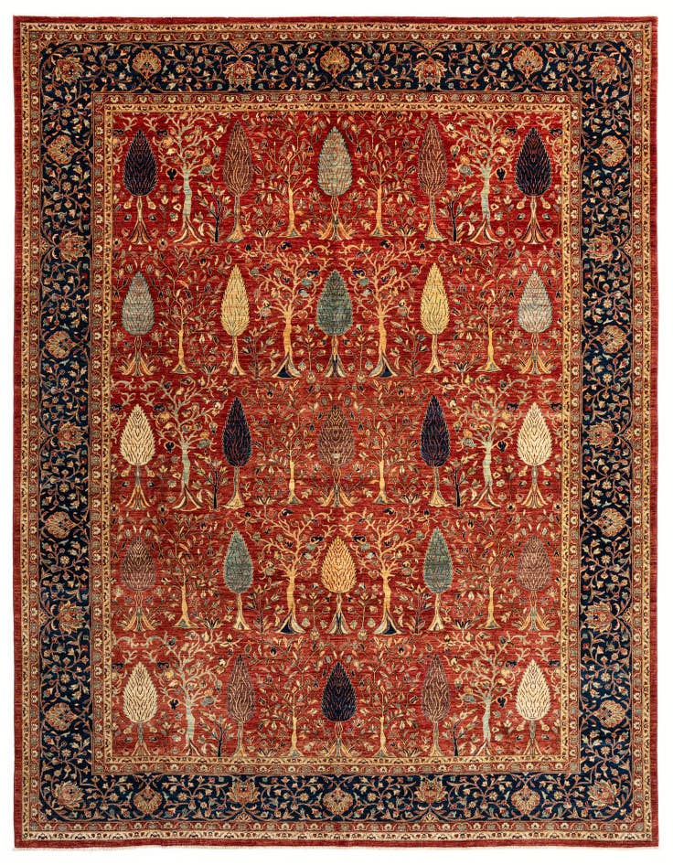 Detail image of 9' 11 x 13' 5 Ariana Ziegler Wool Rug