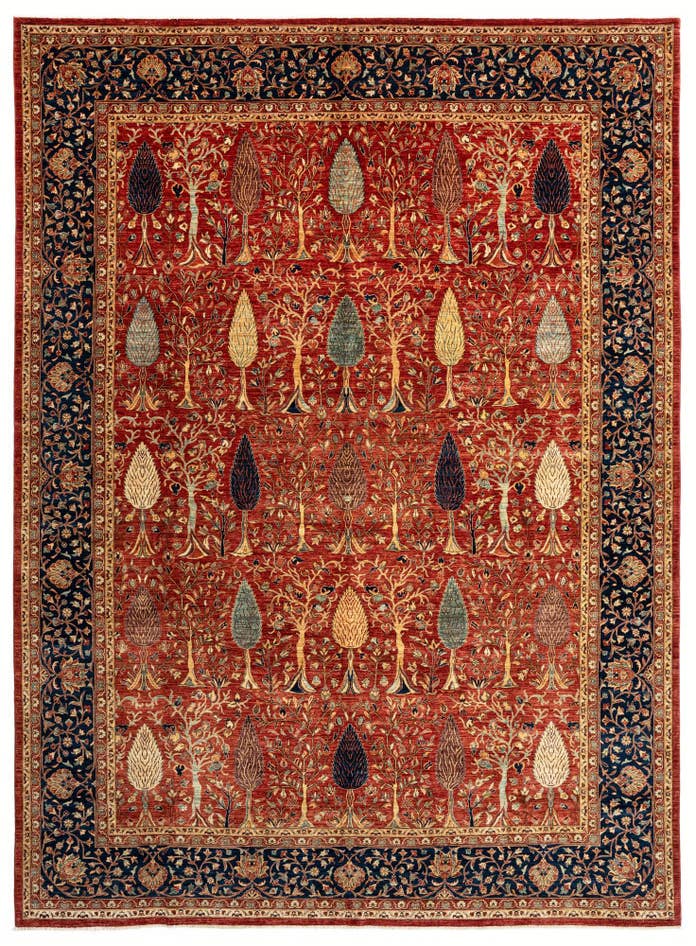 Detail image of 9' 11 x 13' 5 Ariana Ziegler Wool Rug