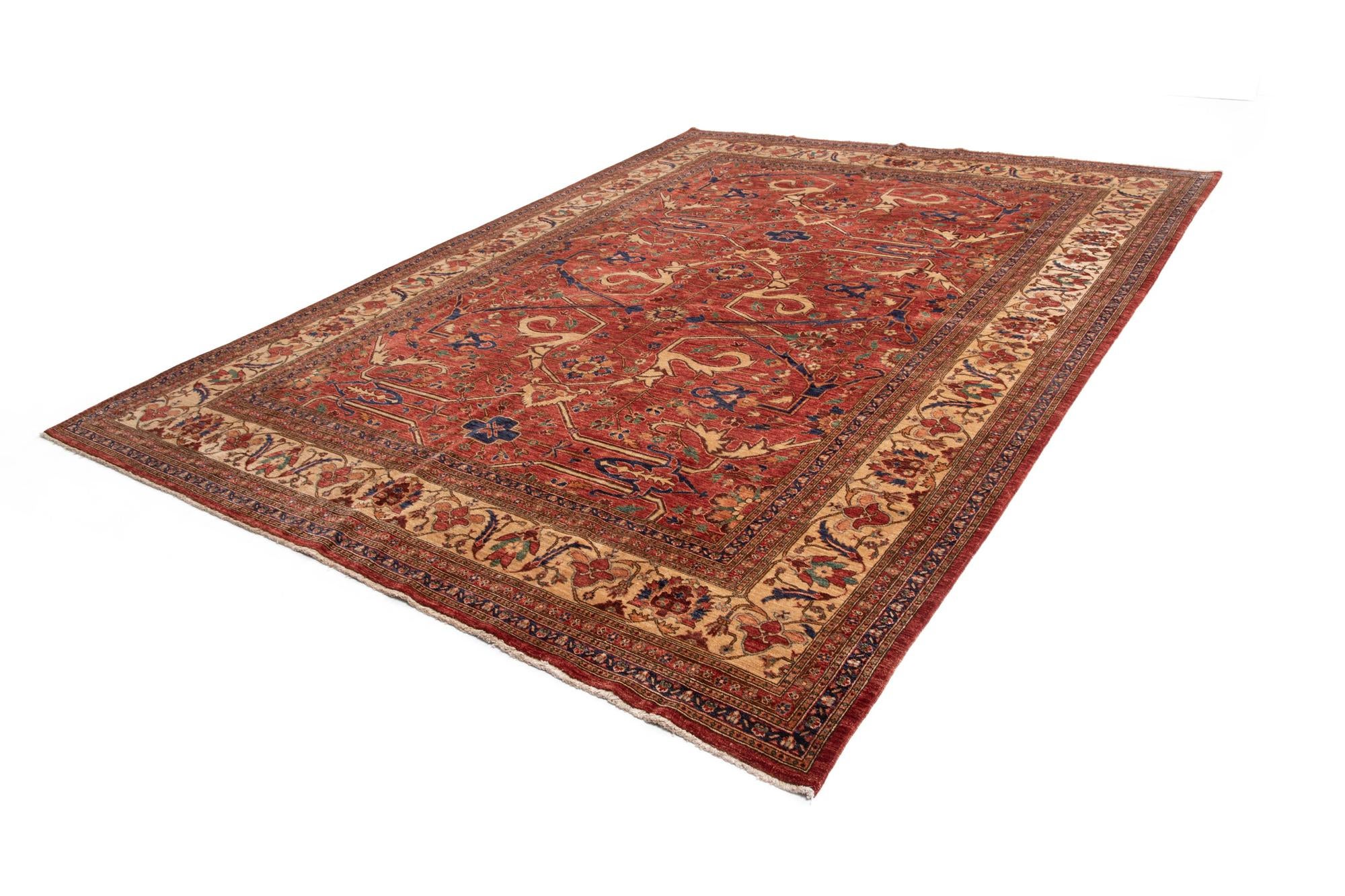 10' x 13' 7 Ariana Ziegler Wool Rug