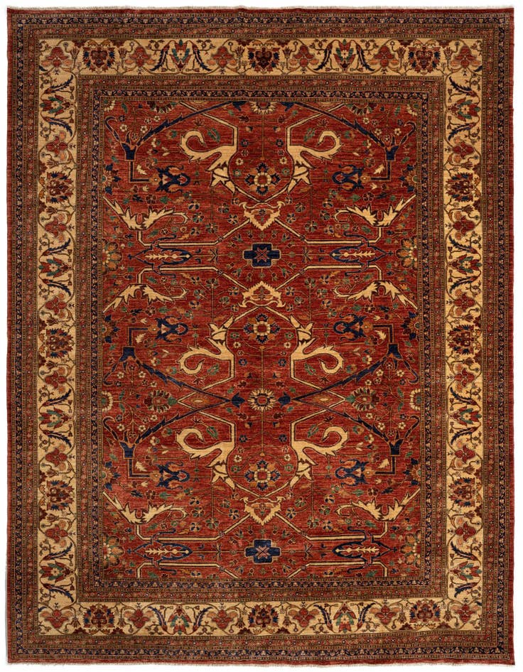 Detail image of 10' x 13' 7 Ariana Ziegler Wool Rug