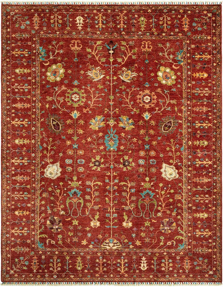 Detail image of 6' 11 x 9' 7 Ariana Ziegler Wool Rug