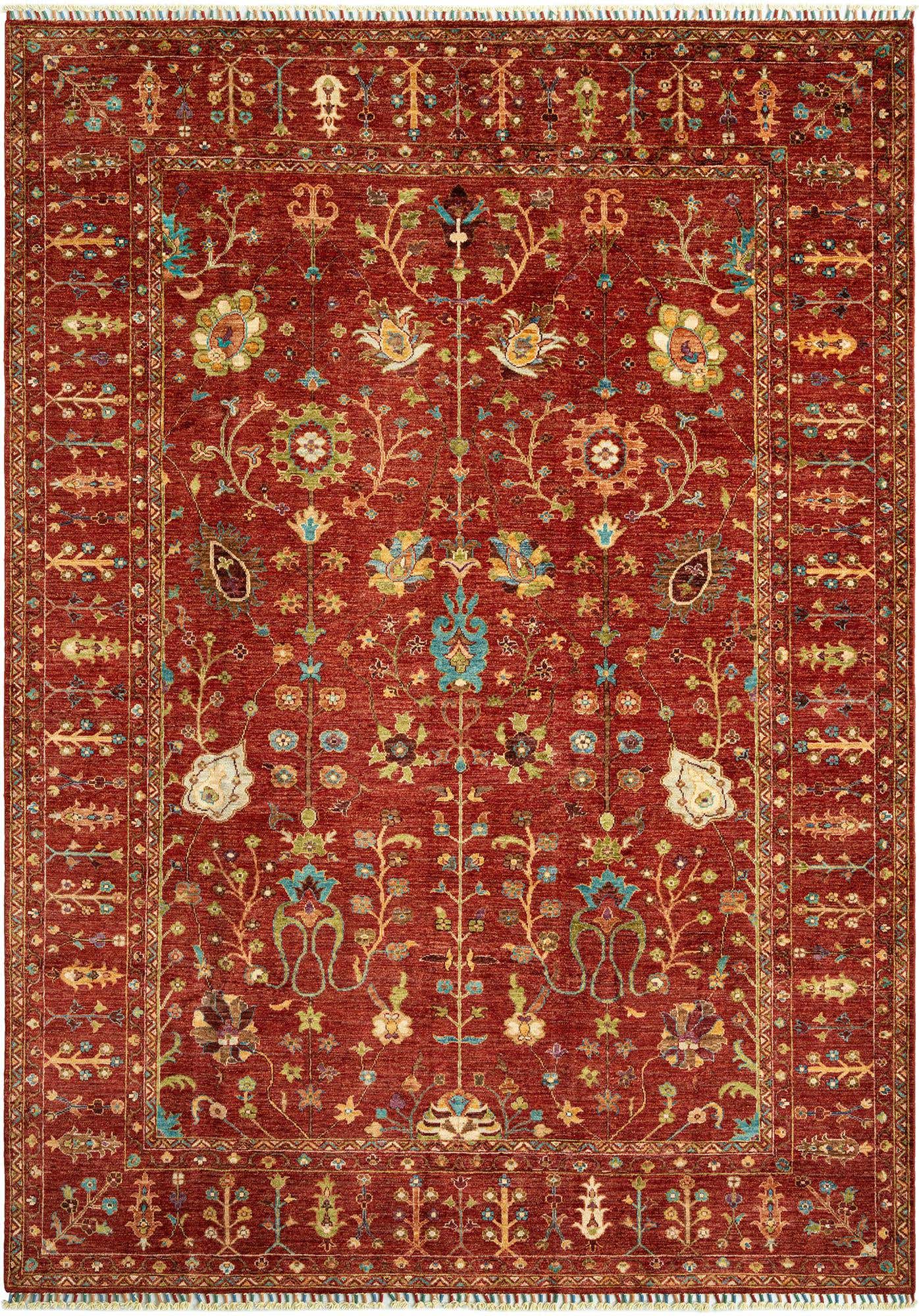 6' 11 x 9' 7 Ariana Ziegler Wool Rug