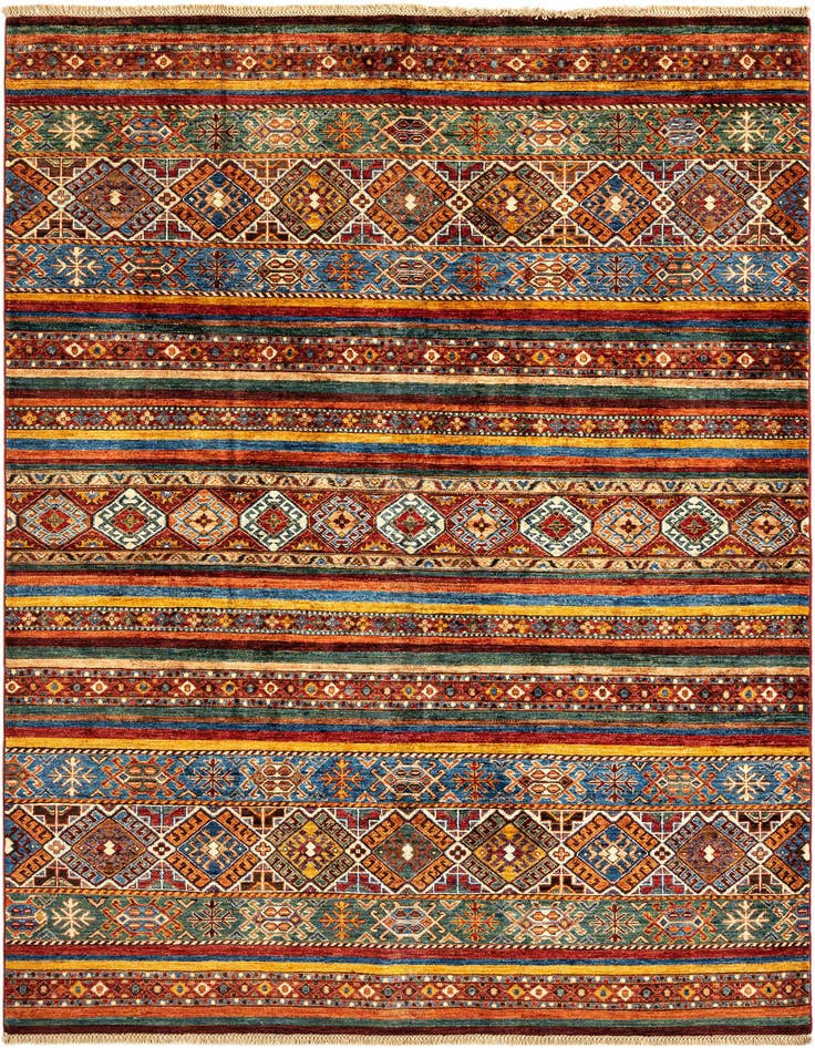 Detail image of 5' 10 x 7' 10 Ariana Ziegler Wool Rug