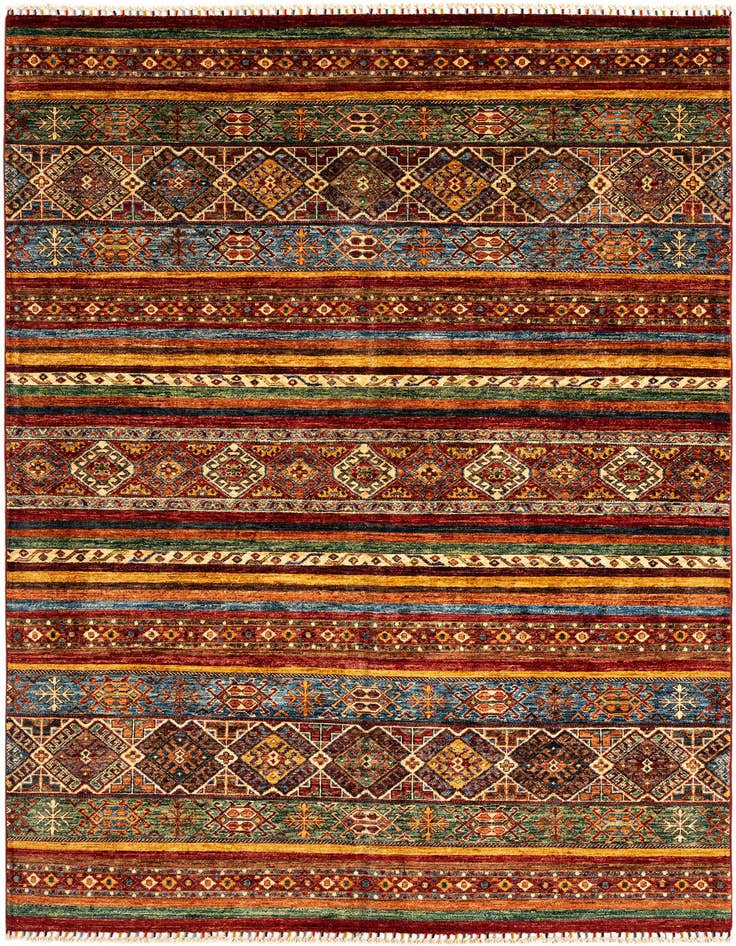 Detail image of 5' 9 x 8' Ariana Ziegler Wool Rug