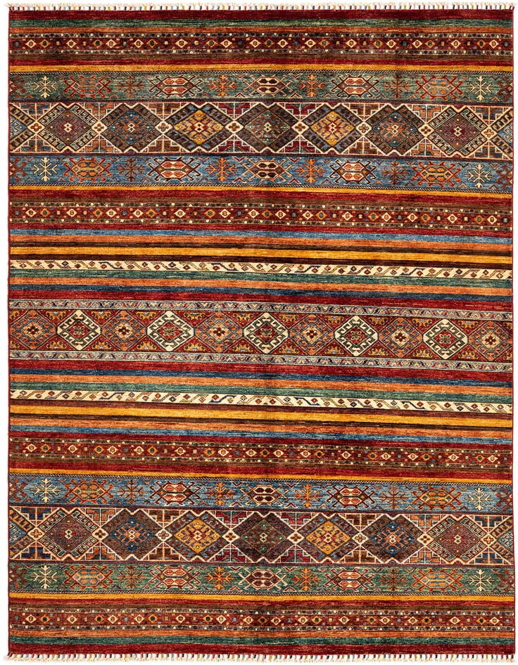 Detail image of 5' 9 x 8' 2 Ariana Ziegler Wool Rug