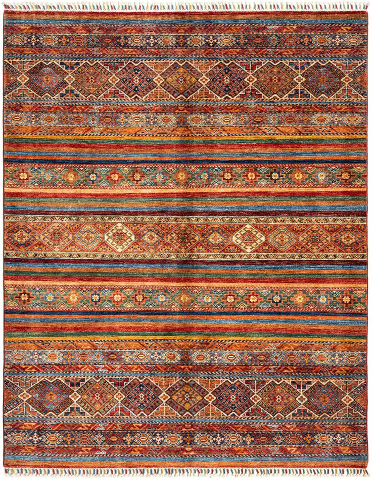 Detail image of 5' 9 x 7' 8 Ariana Ziegler Wool Rug
