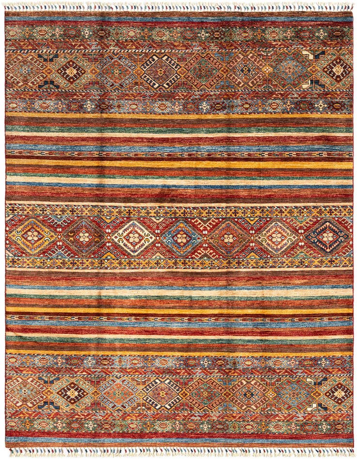 Detail image of 5' 8 x 7' 10 Ariana Ziegler Wool Rug