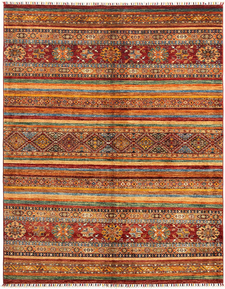 Detail image of 5' 6 x 8' 4 Ariana Ziegler Wool Rug