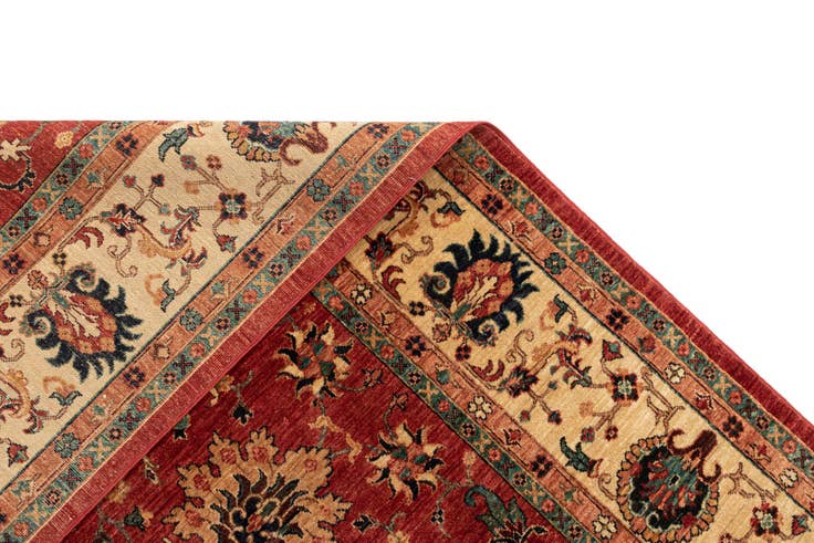 Detail image of 6' 9 x 9' 9 Ariana Ziegler Wool Rug