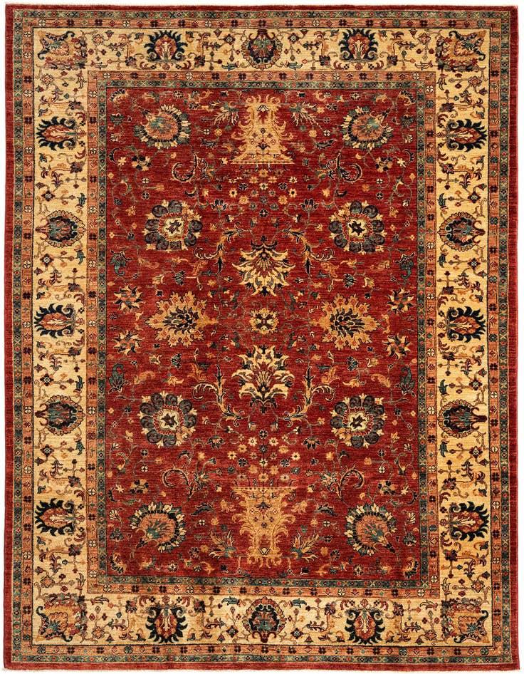 Detail image of 6' 9 x 9' 9 Ariana Ziegler Wool Rug