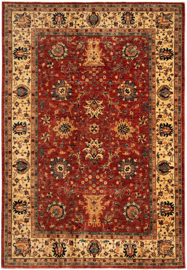 Detail image of 6' 9 x 9' 9 Ariana Ziegler Wool Rug