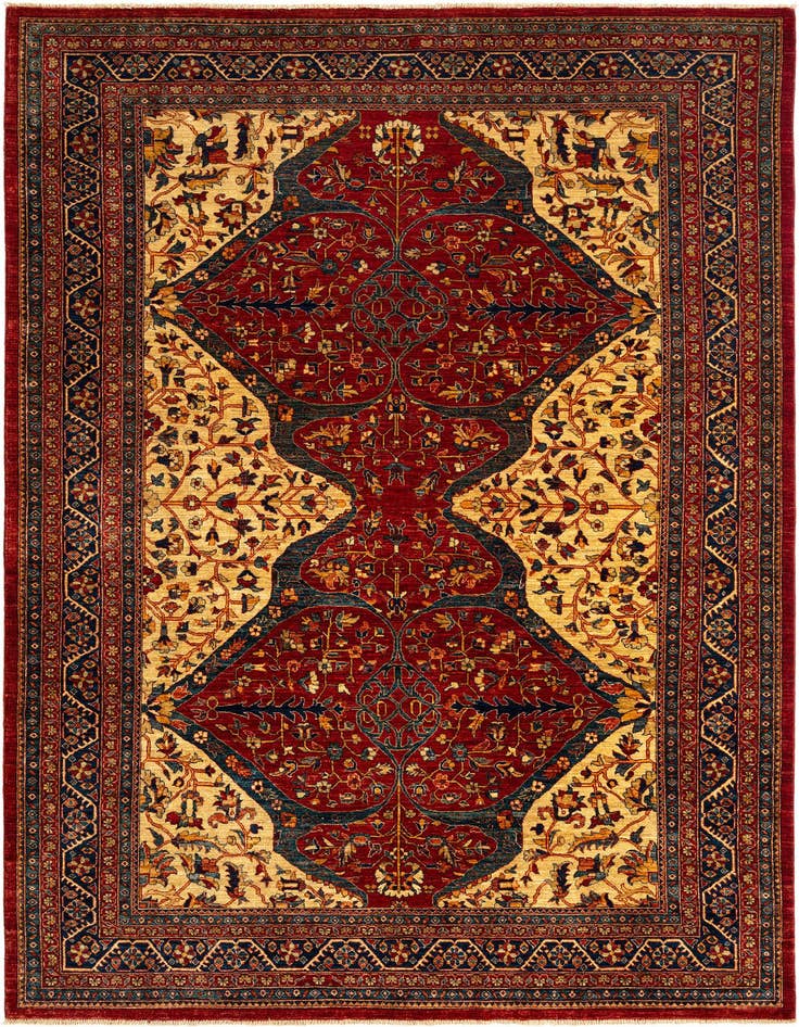 Detail image of 6' 7 x 10' Ariana Ziegler Wool Rug