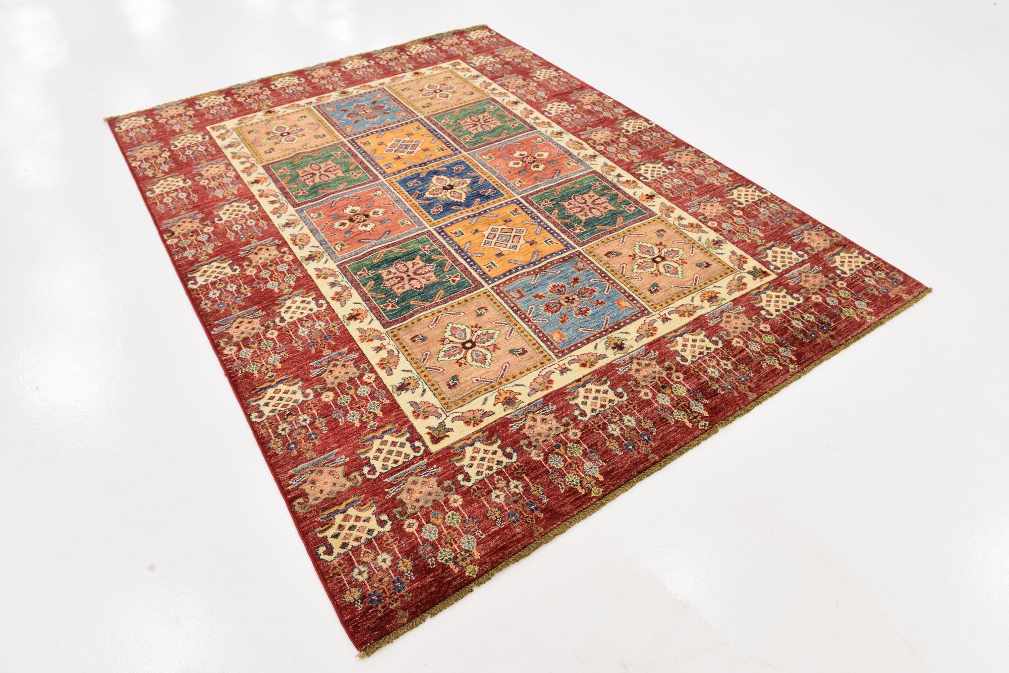 5' 10 x 7' 10 Hand Knotted Ariana Ziegler Rug