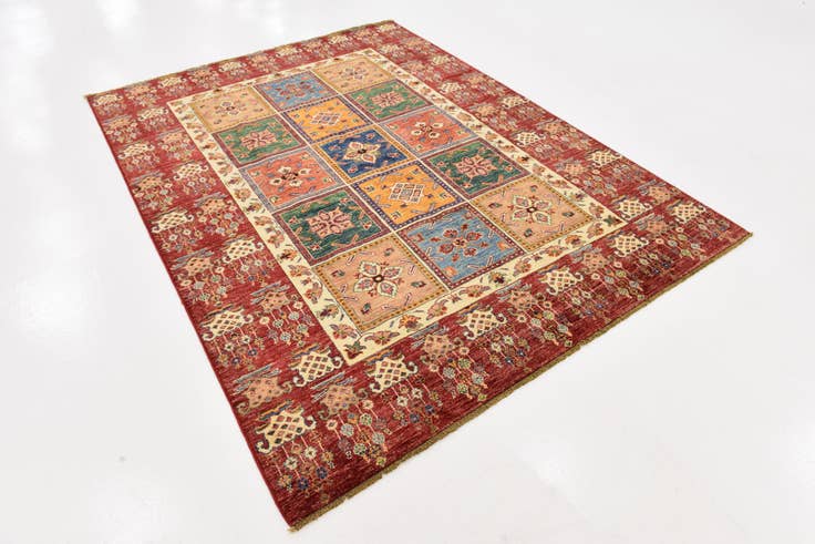 Detail image of 5' 10 x 7' 10 Hand Knotted Ariana Ziegler Rug
