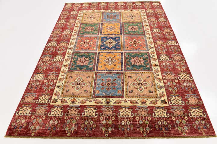 5' 10 x 7' 10 Hand Knotted Ariana Ziegler Rug