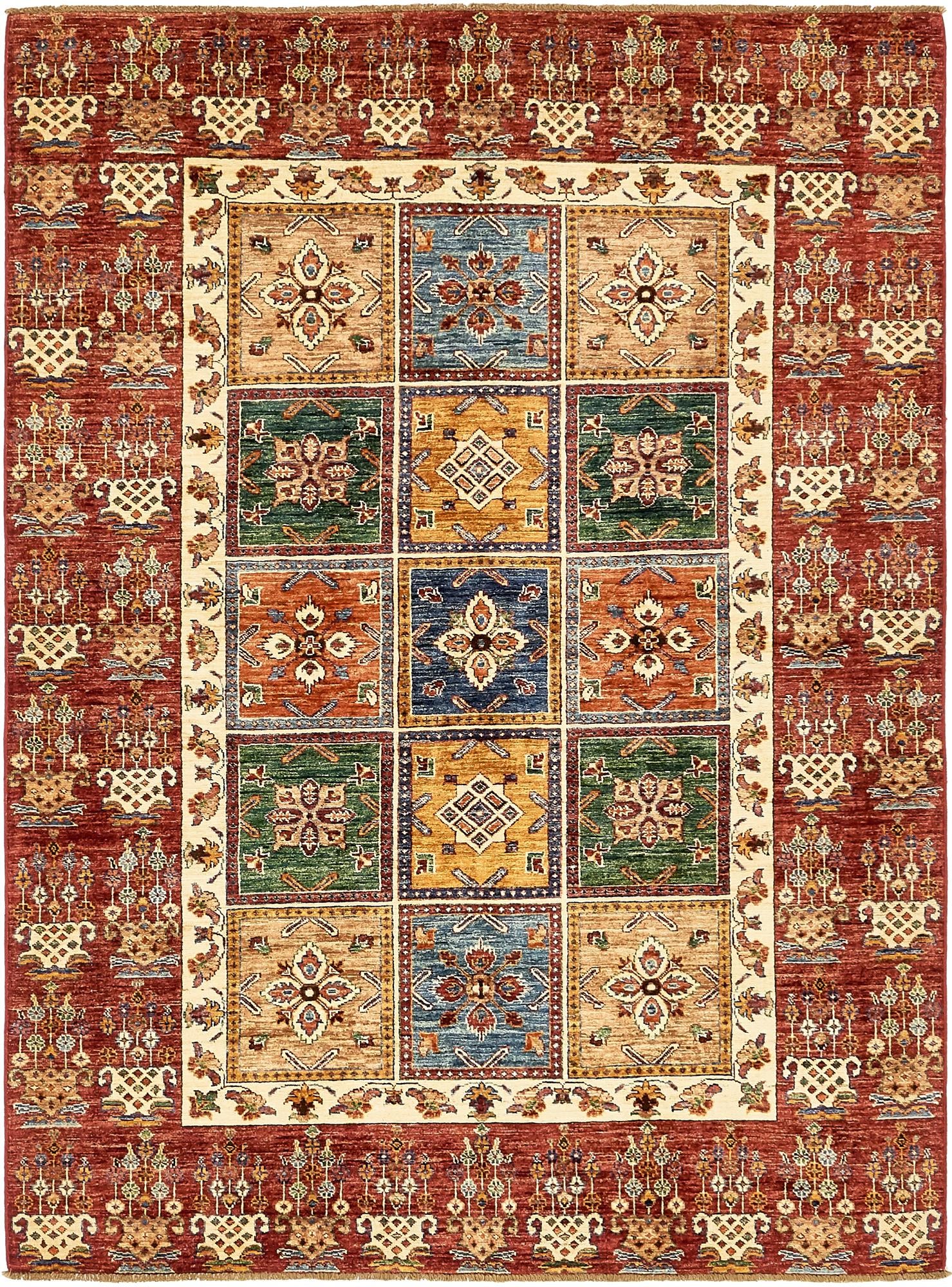 5' 10 x 7' 10 Hand Knotted Ariana Ziegler Rug