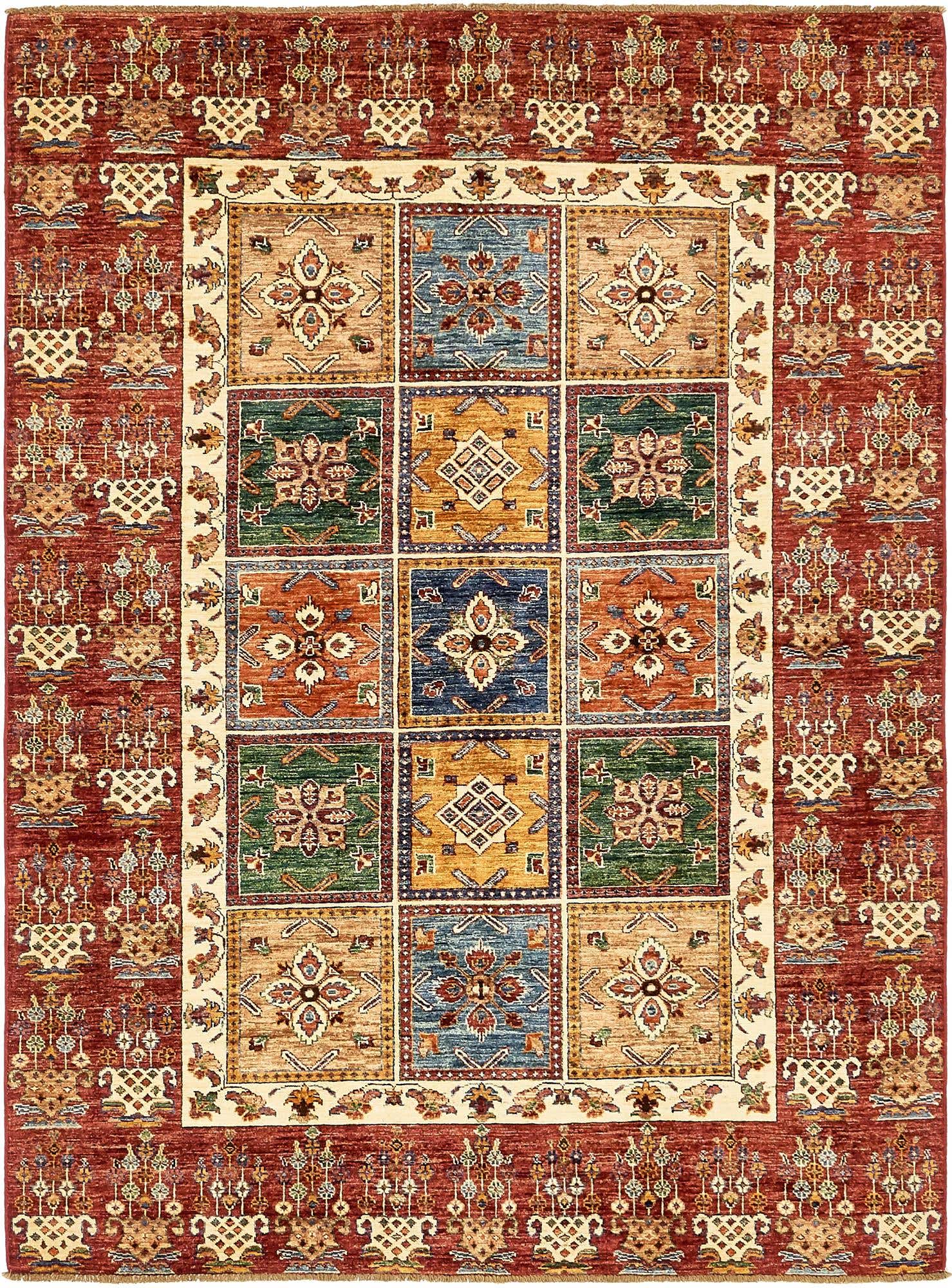 5' 10 x 7' 10 Hand Knotted Ariana Ziegler Rug