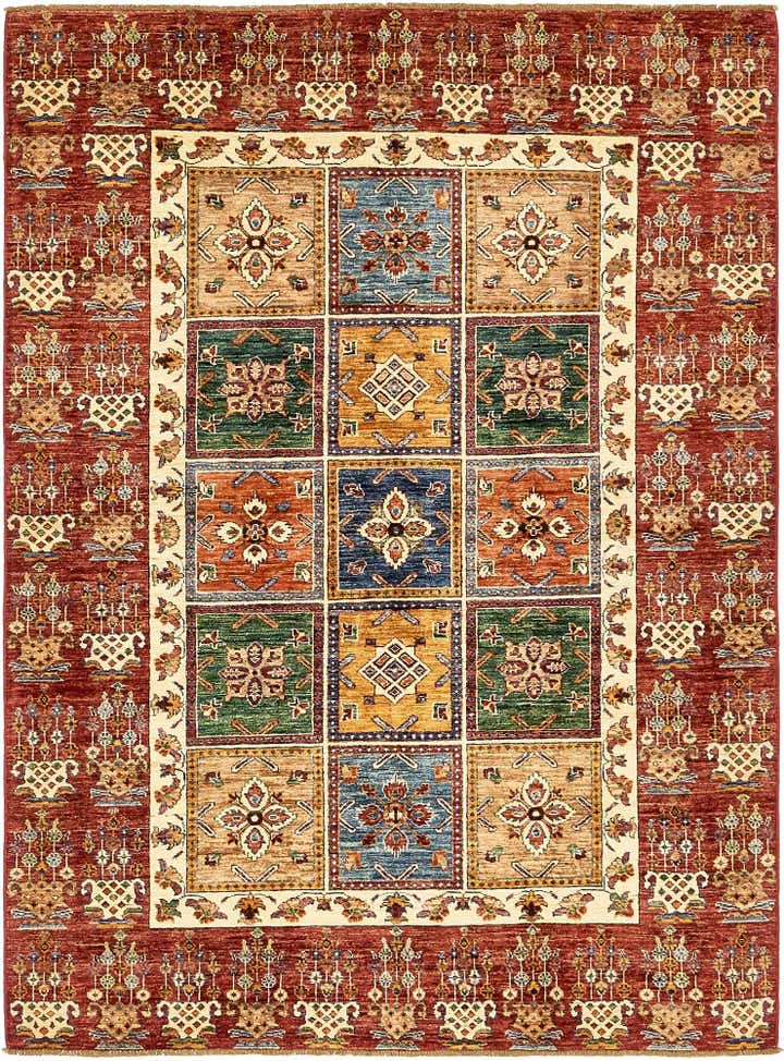 5' 10 x 7' 10 Hand Knotted Ariana Ziegler Rug
