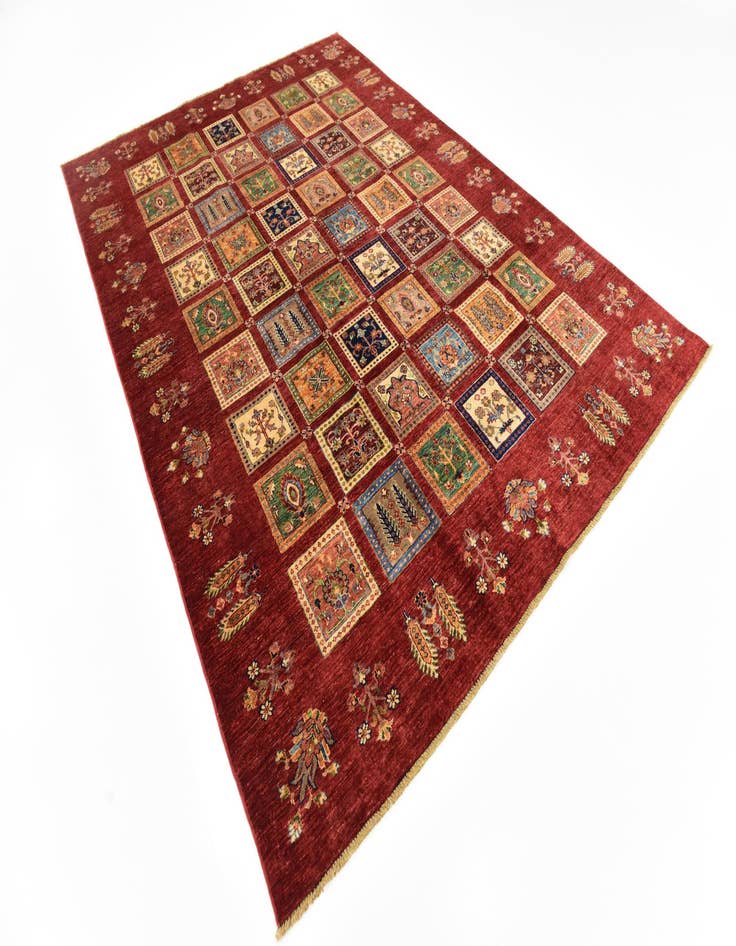 Detail image of 6' 9 x 9' 6 Hand Knotted Ariana Ziegler Rug