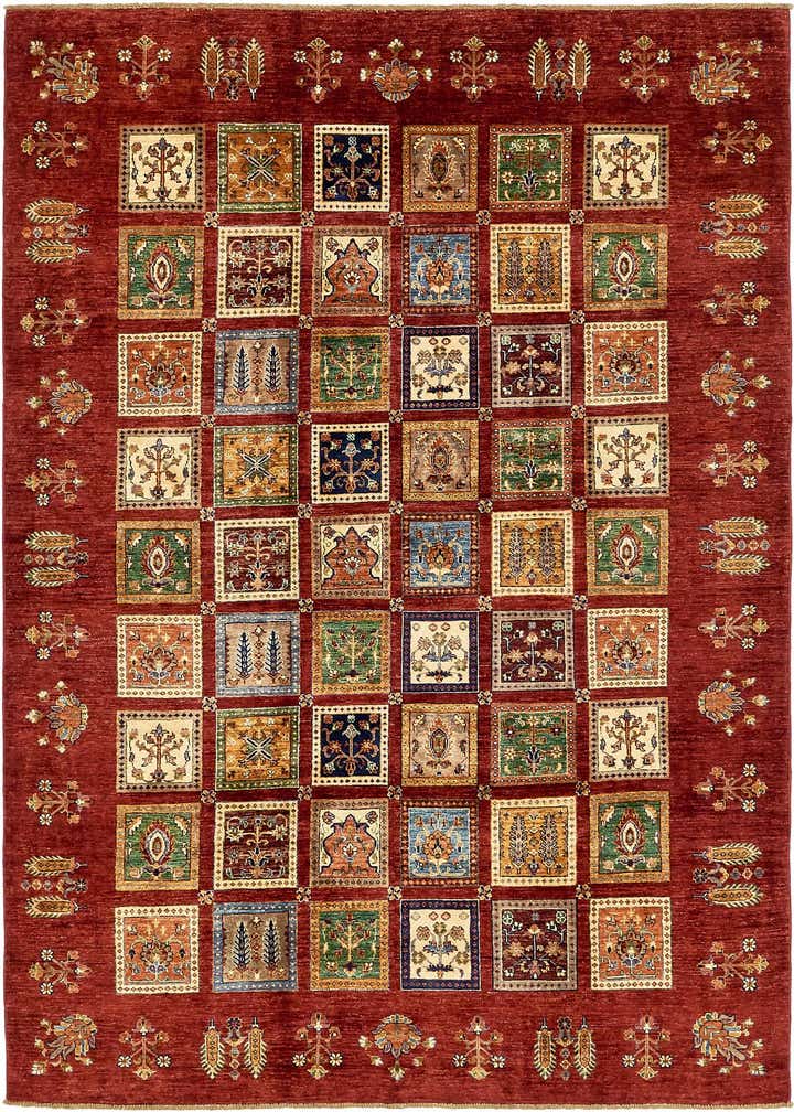 6' 9 x 9' 6 Hand Knotted Ariana Ziegler Rug