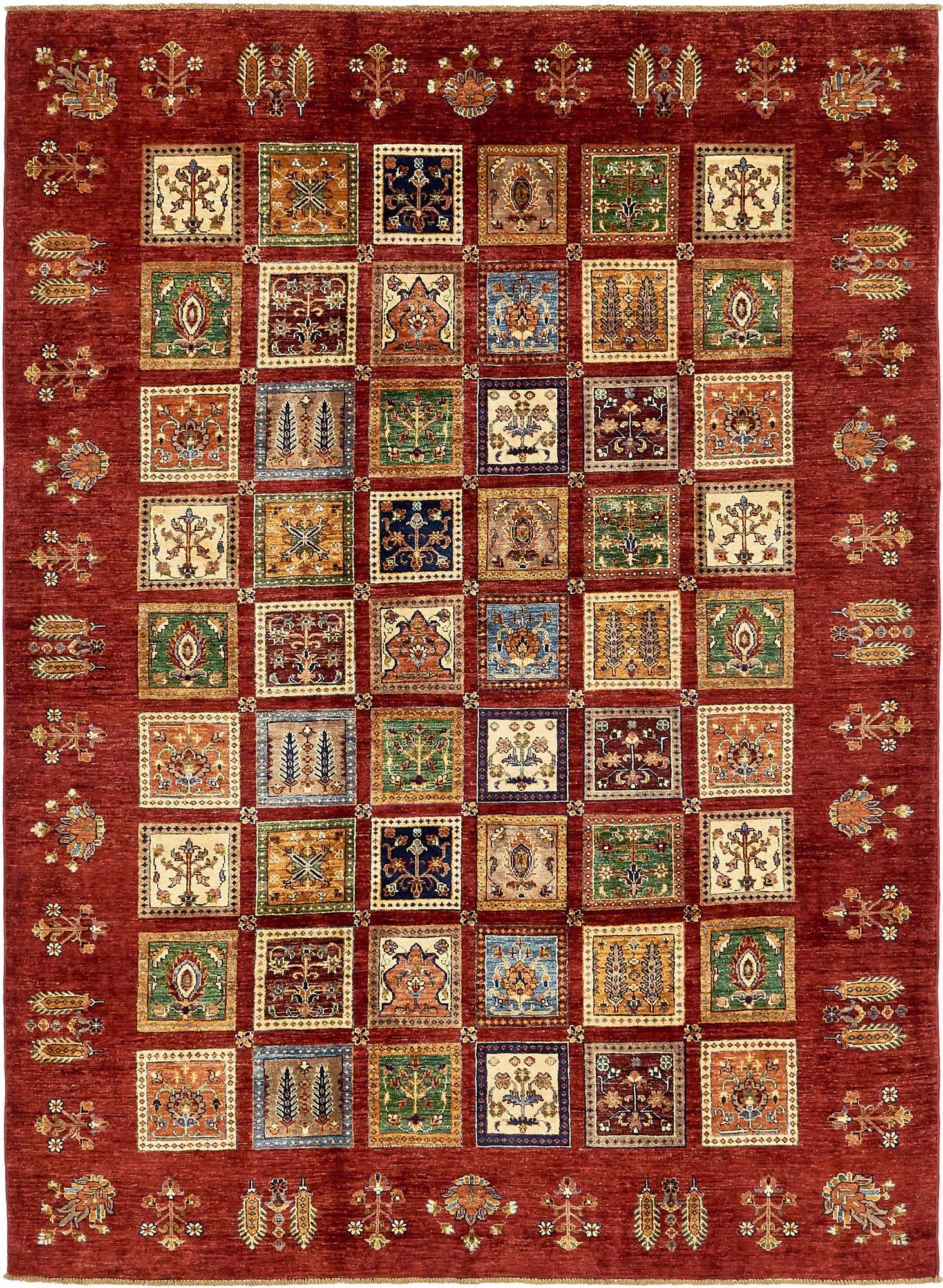 6' 9 x 9' 6 Hand Knotted Ariana Ziegler Rug