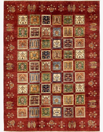 6' 9 x 9' 6 Hand Knotted Ariana Ziegler Rug